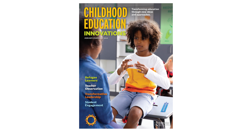 The cover of Childhood Education Innovations Jan/Feb 2025.