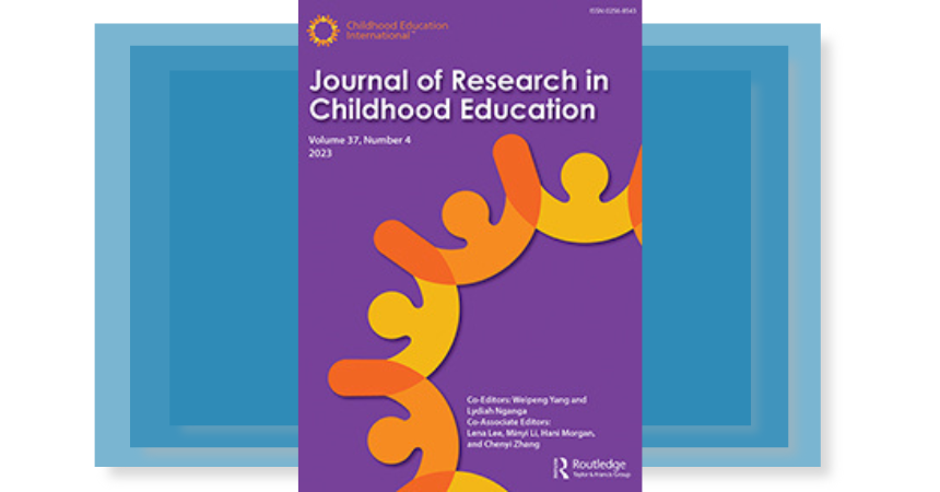 Cover of the Journal of Research in Childhood Education